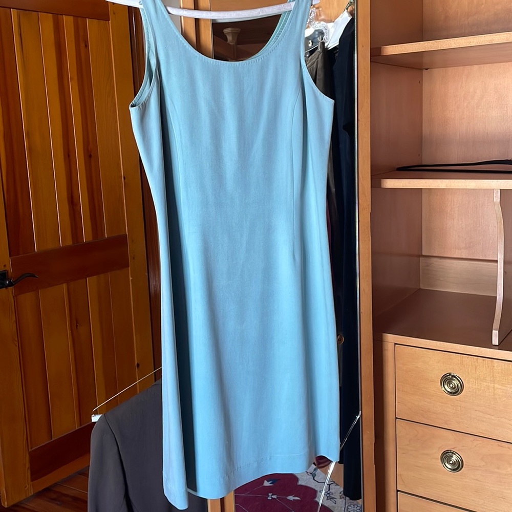 Silk turquoise Tommy Bahama dress size 10